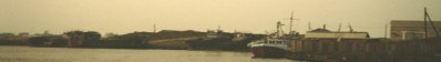 Im Morgengrauen verlie unser Boot den Hafen von UstBarguzin