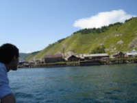 berfahrt ber die Flussmndung