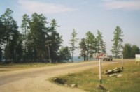Die Kstenstrasse am Ostufer des Baikal